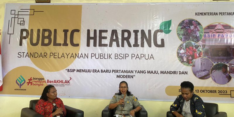 BSIP Papua Gelar Talk Show Publik Hearing Standar Pelayanan Publik