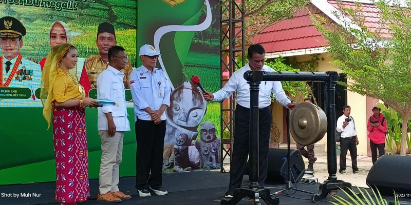 Menteri Pertanian Andi Amran Sulaiman Membuka Jambore Penyuluh Pertanian 2023 di Sulawesi Tengah